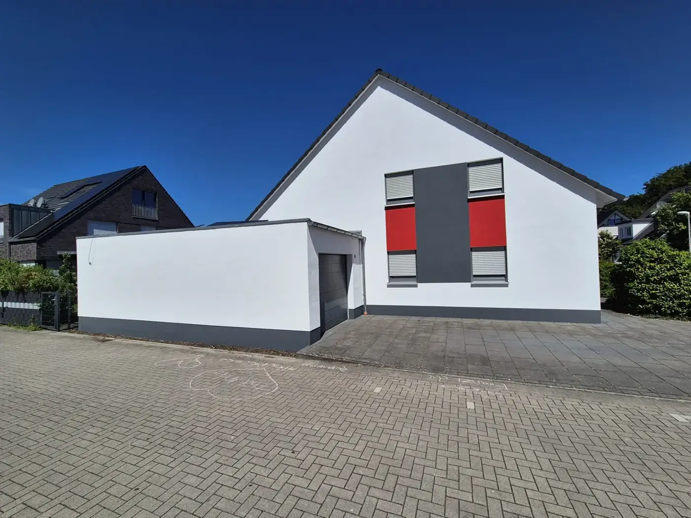 Fassade Einfamilienhaus nachher